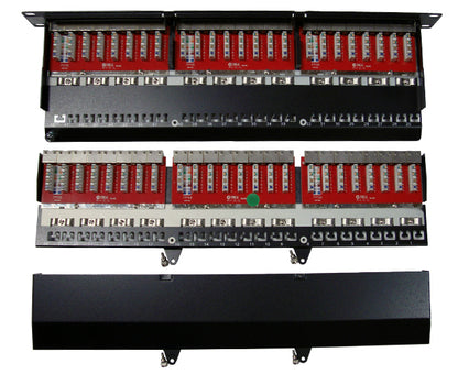 CAT 6 High Density 48 Shielded Patch Panel, 1U_07