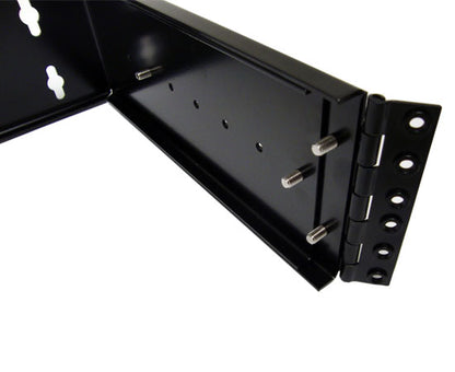 Swing-Out Hinged Wall Mount Bracket, 2U