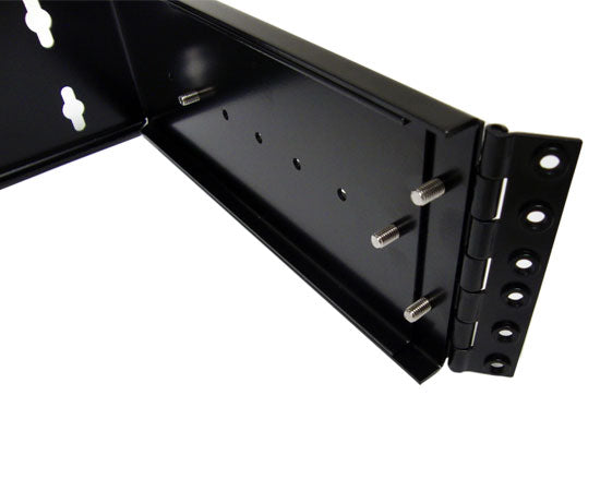 Swing-Out Hinged Wall Mount Bracket, 2U — Primus Cable