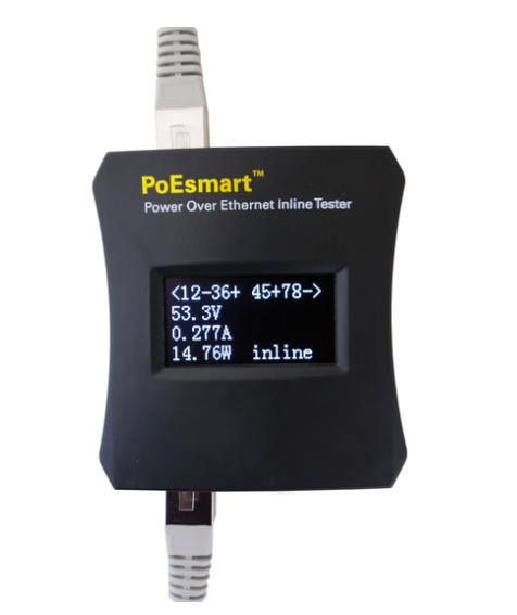 PoEsmart - Power Over Ethernet (PoE) Inline Tester — Primus Cable