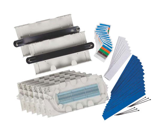 Fiber Splice Kit for 24 Fiber Splices, Rack Mount — Primus Cable