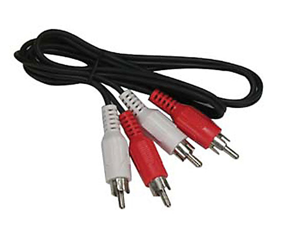 RCA Audio Cable, M/M 2 x Audio - 3FT