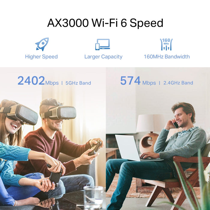 AX3000 Mesh Wi-Fi 6 Extender