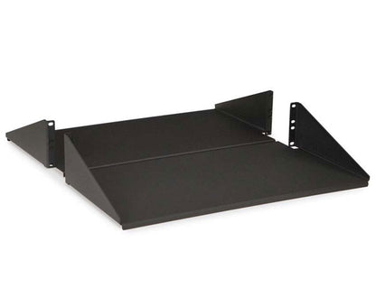 Network Rack, Component Shelf, 2-Piece Reversible, 2U