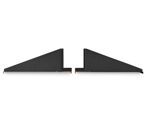 Network Rack, 2U Component Shelf, 2-Piece, Center Mount Image 3