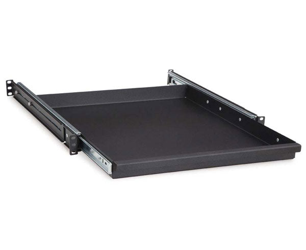 Sliding Network Rack Network Rack, Sliding Shelf, 4 Post, 1U, 20in Depth — Primus Cable