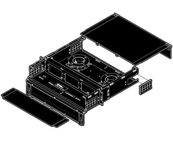 OCC RTC Fiber Patch Panel, Fixed, 2U — Primus Cable