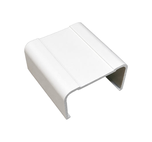 Raceway Duct Joint Cover Fitting - White