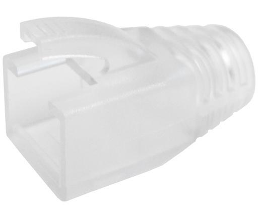 Easy Feed RJ45 Slip-On Strain Relief Boot for Cat6 Shielded Cable