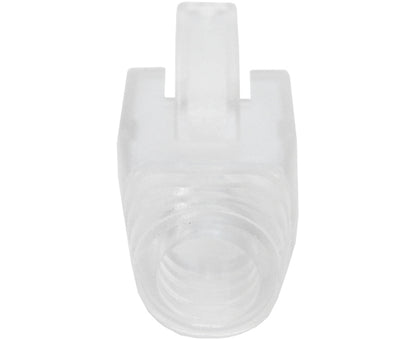 RJ45 Slip-On Boot, CAT5e / CAT6 / CAT7, Type Oversize, 1pc, Clear Color, 7.0mm OD