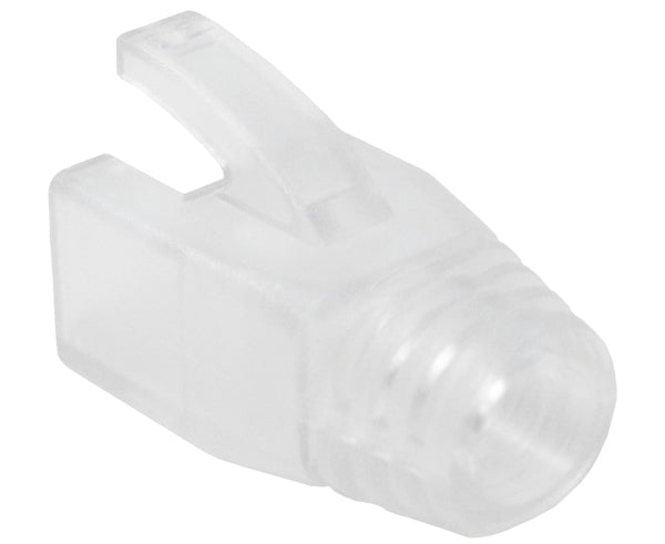 RJ45 Slip-On Boot, CAT5e / CAT6 / CAT7, Type Oversize, 1pc, Clear Color, 7.0mm OD