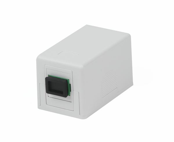 Fiber Surface Mount Box PreLoaded 1 port SC/APC Simplex — Primus Cable