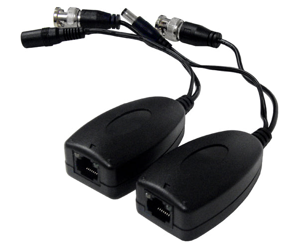 CCTV UTP Video Balun and Power Adapter