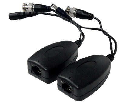 CCTV UTP Video Balun and Power Adapter