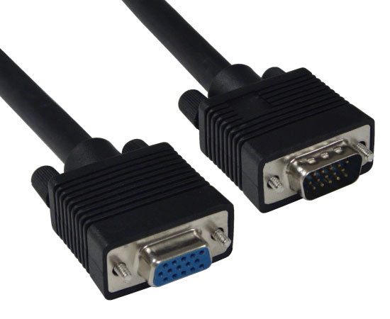 SVGA Computer Monitor & TV Cable, M-F w/ Ferrite Core – Primus Cable