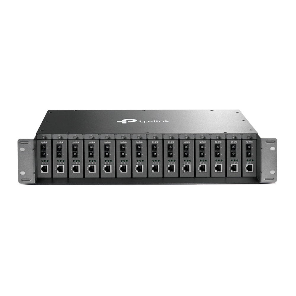 14 Slot Media Converter Rackmount Chassis, TP-Link