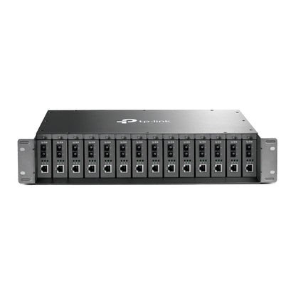 14 Slot Media Converter Rackmount Chassis, TP-Link
