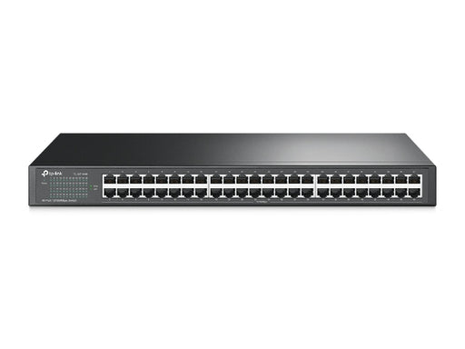 Unmanaged Ethernet Switch, 48 Port, 10/100Mbps Rackmount