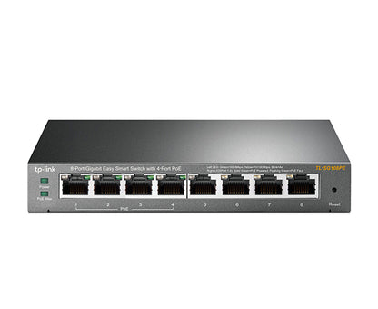 8-Port Gigabit Easy Smart Ethernet Switch with 4-Port PoE - Desktop