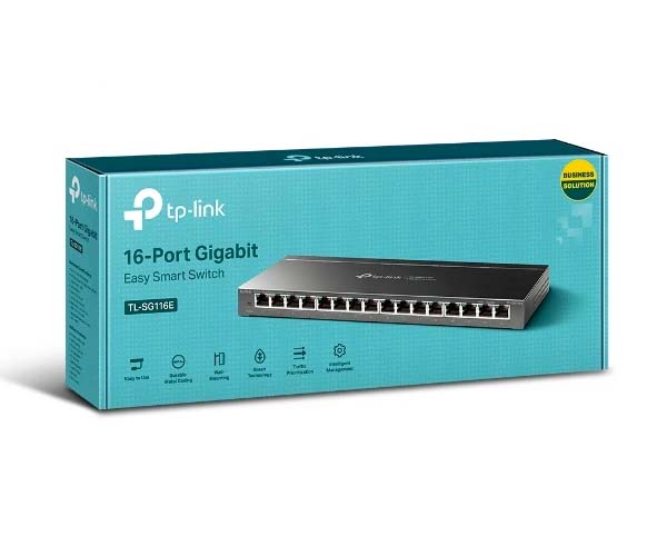 16-Port Gigabit Unmanaged Pro Ethernet Switch