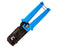 EZ RJ45® Crimping Tool for Data & Telephone Cable - Blue Rubber Grip - Primus Cable Hand Tools