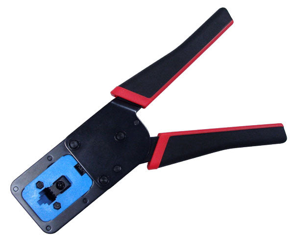 Red and Blue EXO™ Crimp Frame and EZ-RJ45® Die Set - Cable Tools and Accessories - Primus Cable