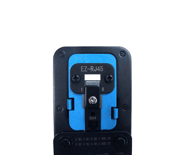 EXO™ Crimp Frame / EZ-RJ45® Die Set - Blue and Black - Primus Cable