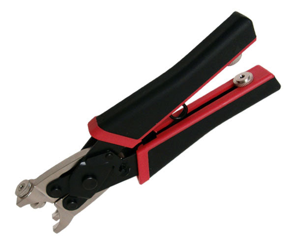 Red SealSmart Compression Crimping Tool for BNC/F/RCA Connectors - Primus Cable Hand Tools
