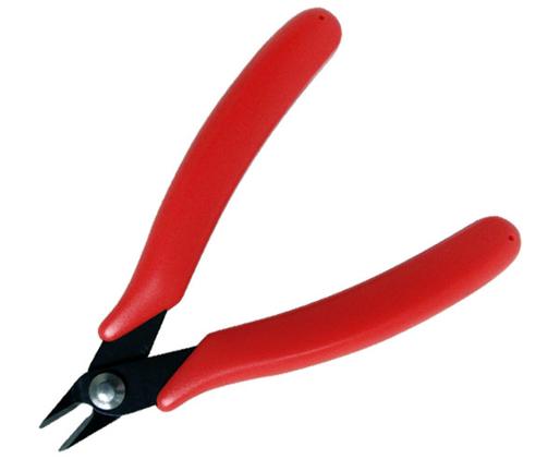 5" Full Flush Cut Side Cutting Pliers. Use for cutting copper wire or trimming leads with the full flush cutting blades.