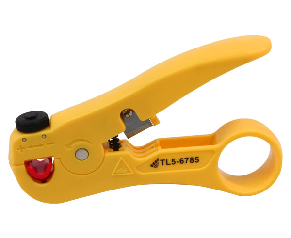 Cable Stripper and Cutter for CAT5E, CAT6, CAT6A, CAT7, CAT8 Cables