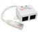 Ethernet Splitter for 1x VOIP + 1x PC, Pigtail Type, 10/100 BaseT 1P/2J 07