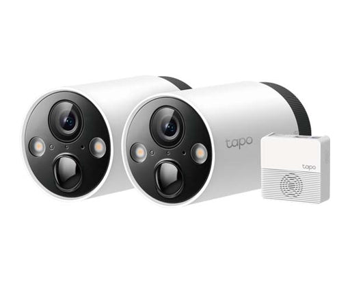 2k Smart Wire-Free Security Camera System, 2-Camera System