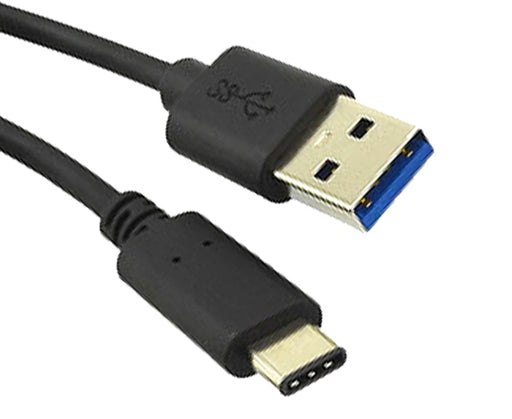 USB 3.1 Type C to USB 3.0 A Male, 1st Gen, Black, 3.3'