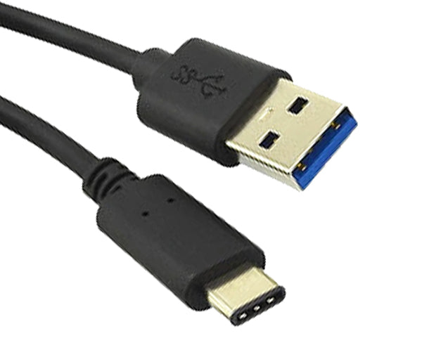 USB 3.1 Type C to USB 3.0 A Male, 1st Gen, Black, 3.3' — Primus Cable