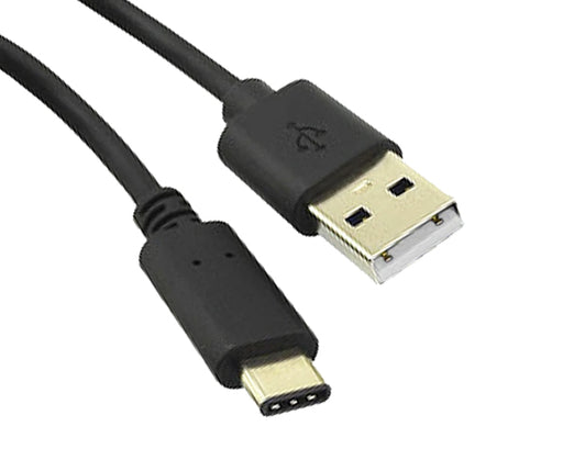 USB C to USB 2.0 A Male, Black, 3.3ft