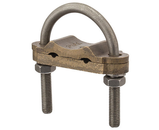 Heavy Duty U Bolt Grounding Clamp 2 and 3 Cond.