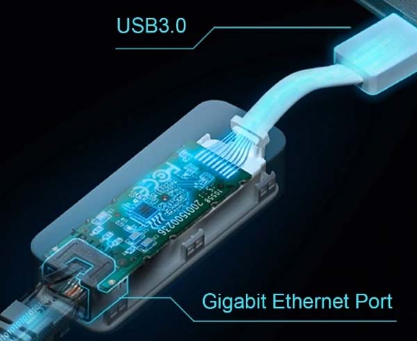 USB 3.0 to Gigabit Ethernet Network Adapter