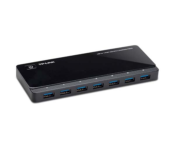 USB 3.0 7-Port Hub with 2 Charging Ports