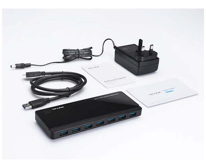 USB 3.0 7-Port Hub with 2 Charging Ports