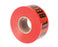 Barricade and Underground Line Tape - Lockout/Tagout - Red roll - Primus Cable