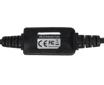 USB 2.0 Active Repeater Extension Cable, A-Male/A-Female, Black