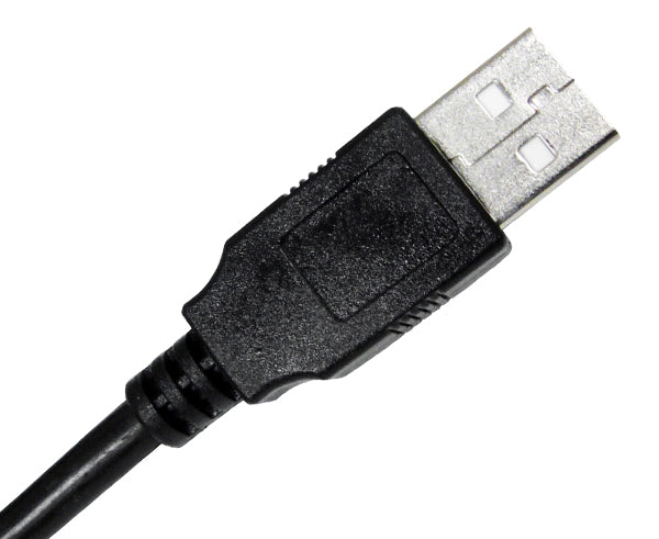 USB 2.0 Cable, Active Repeater Extension, A-Male to A-Female, Black