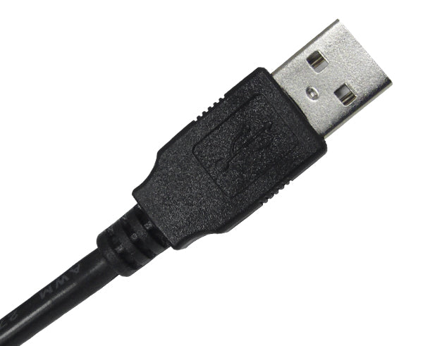 USB 2.0 Cable, Active Repeater Extension, Black