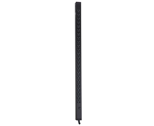 Basic Rack Mount PDU - 20A, 100-120V, 1.9kW w/NEMA 5-20R (Vertical) - Black - Primus Cable