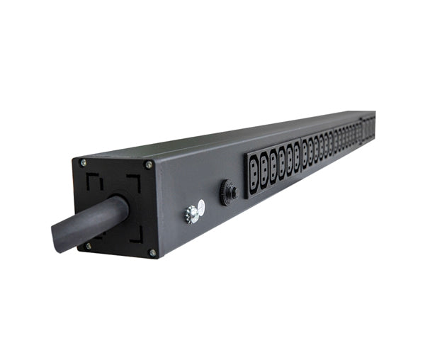 Basic Rack Mount PDU - 20A, 200-240V, 3.3kW w/IEC C13 & C19 Outlets (Vertical) - Primus Cable Electrical