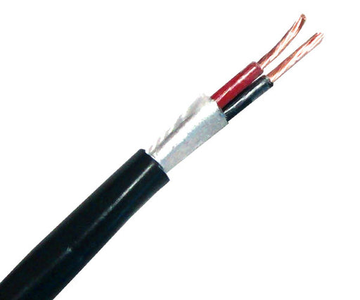  Waterblock Communication Cable 16/2 (7 Strand) Shielded, 1000' Black 