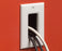 The SCOOP™ Single-Gang Reversible Low-Voltage Wall Plate