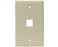 MIG+ Wall Plate, High Density 1 Ports - Ivory
