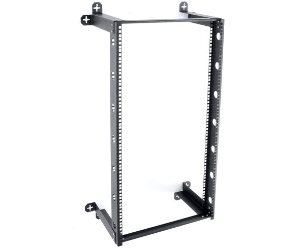 Network Rack, V-Line 12in Deep Open Frame Wall Mount - 12U, 21U | 1915-3-300-12