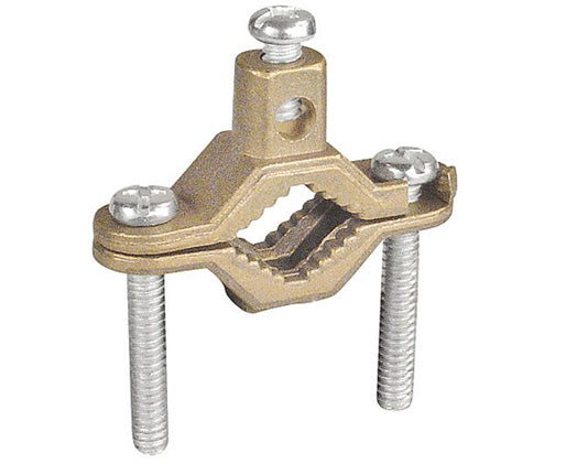 Bronze Grounding Clamp for Bare Wire and Pipe